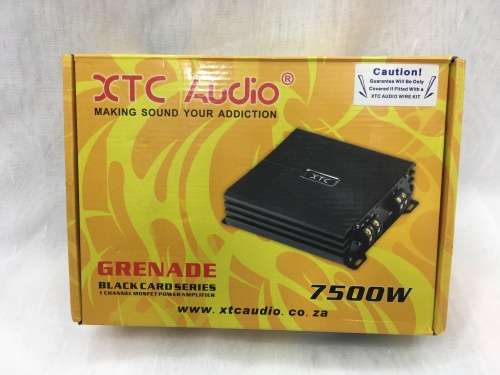 XTC GRENADE 7500W MONOBLOCK AMPLIFIER